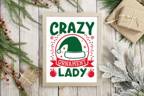 Crazy Ornament Lady