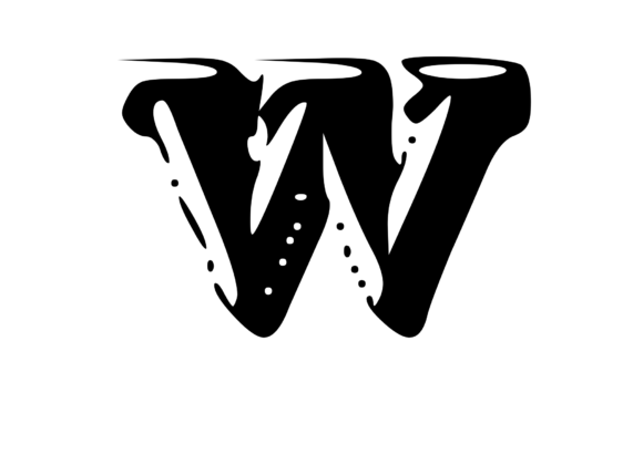 Fun Whacky Playful Mono Letter W V.2 Review