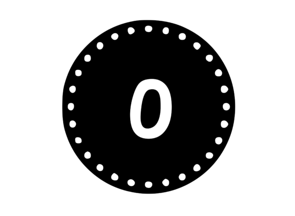 Mono Minted Gold Coin Number SVG Zero: Real Project Review