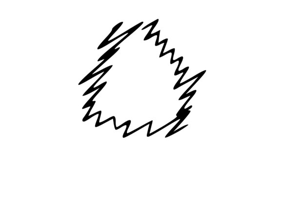 Zapped Comic Shocked Mono Letters O: Designer Verdict