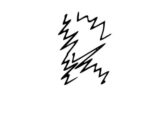 Zapped Comic Shocked Mono Letters R: A Designer's Review